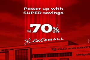 Super Savings 70% OFF